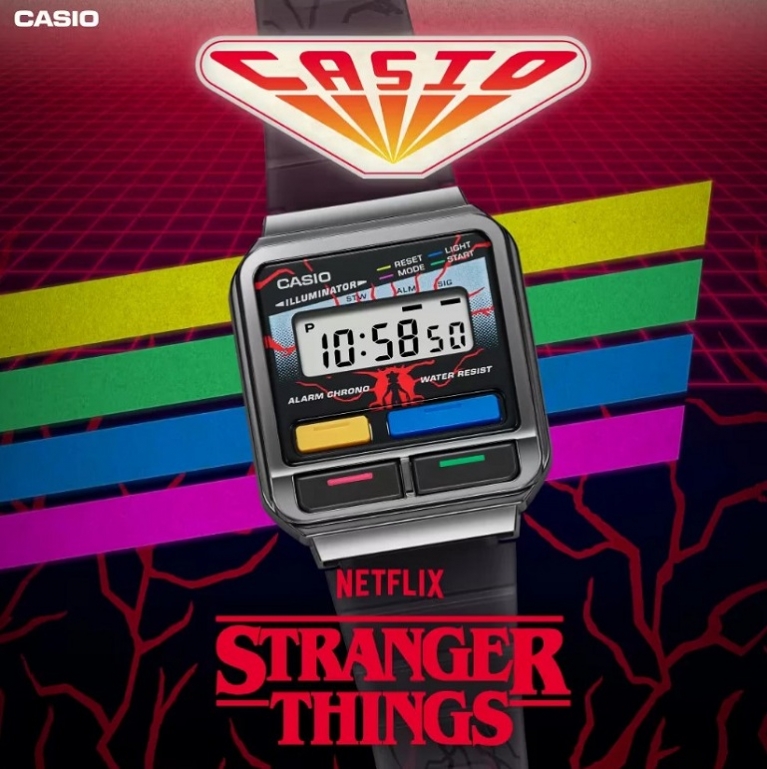 Часы Casio в стиле 80-х: Stranger Things A120WEST-1A