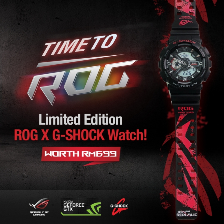 Друге покоління ROG x G-Shock 2019: спільний реліз Casio і ASUS