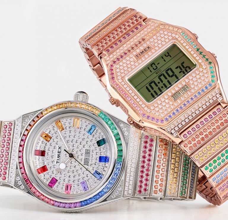 Производитель Timex представляет часы в коллаборации с Judith Lieber Couture