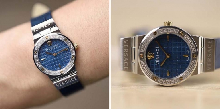Розкішні мініатюрні годинники Versace Greca Logo Mini