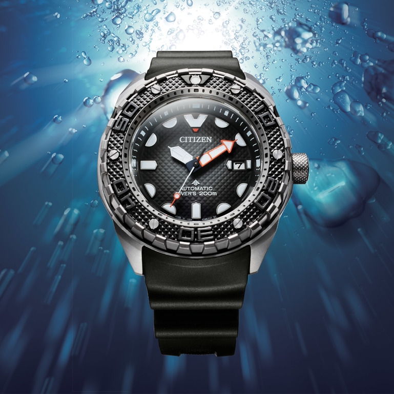 Новые дайверские часы Promaster Mechanical Diver 200M NB6004-08E от Citizen