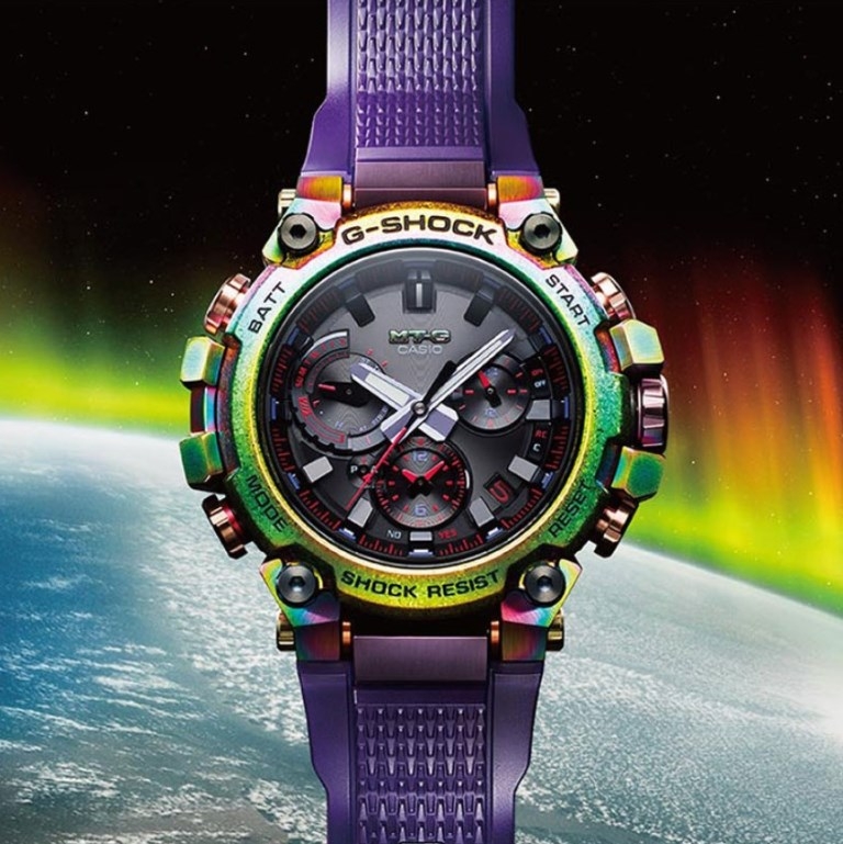 Новий годинник Casio G-Shock відтворює північне сяйво на вашому зап'ясті