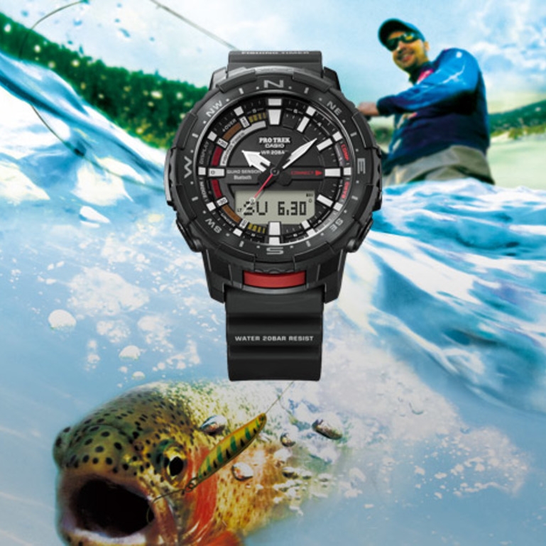 PRT-B70 - новий рибальський годинник від Casio. Що в ньому особливого?