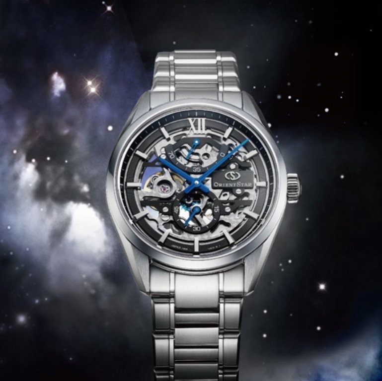 Orient Star представляє сучасний годинник Skeleton
