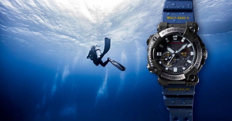 Casio выпускает первые аналоговые часы G-Shock FROGMAN