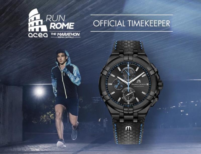Компания Maurice Lacroix станет официальным хронометристом римского марафона