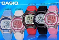 Как настроить часы Casio LW-200
