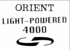 Orient Light Powered 4000- настоящий друг